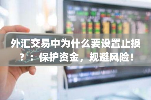 外汇交易中为什么要设置止损？：保护资金，规避风险！